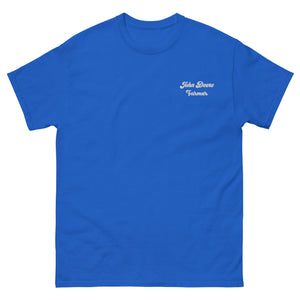 The Tractor Mugs Store Royal / S John Deere Farmer | Unisex Classic Tee Quality Farmers Merch
