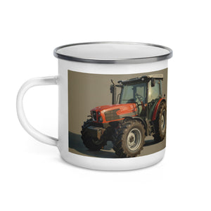 The Tractor Mugs Store SAME Dorado Natural 70 (Stage V) Oil Painting | Enamel Mug Quality Farmers Merch