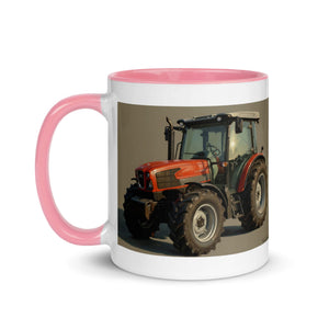 The Tractor Mugs Store SAME Dorado Natural 70 (Stage V) Oil Painting | Mug with Color Inside Quality Farmers Merch