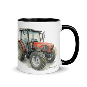 The Tractor Mugs Store SAME Dorado Natural 70 (Stage V) Watercolor | Mug with Color Inside Quality Farmers Merch