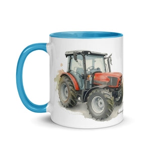 The Tractor Mugs Store SAME Dorado Natural 70 (Stage V) Watercolor | Mug with Color Inside Quality Farmers Merch