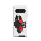 The Tractor Mugs Store Samsung Galaxy S10 Case IH Quadtrac 715 | Tough case for Samsung® Quality Farmers Merch