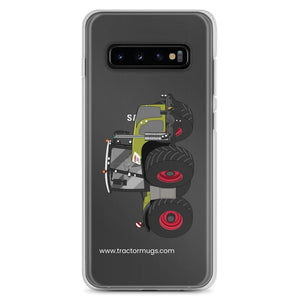 The Tractor Mugs Store Samsung Galaxy S10+ Class Xerion 5000 | Clear Case for Samsung® Quality Farmers Merch