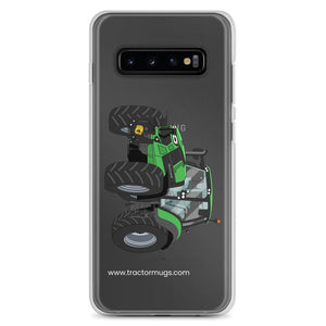 The Tractor Mugs Store Samsung Galaxy S10+ Deutz - Fahr Agrotron 7250 Ttv | Clear Case for Samsung® Quality Farmers Merch