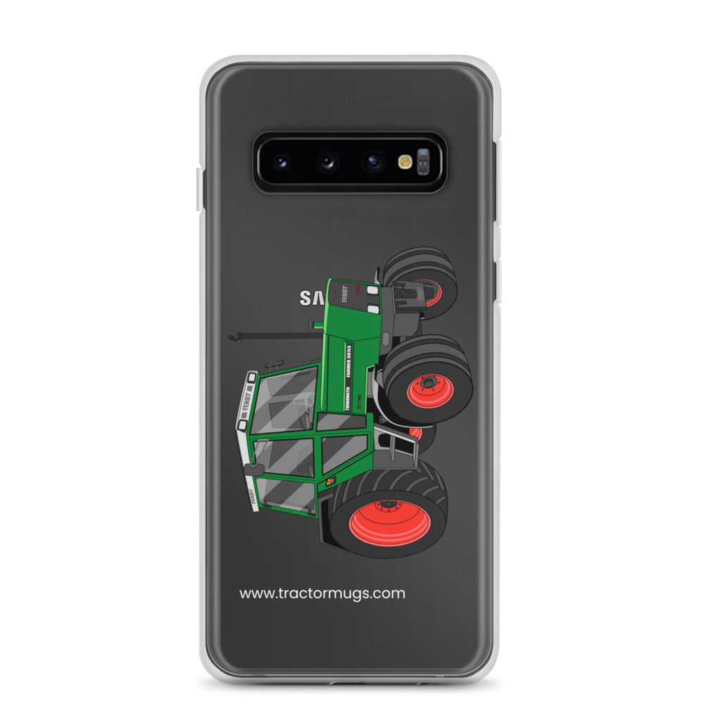 The Tractor Mugs Store Samsung Galaxy S10 Fendt Farmer TURBOMATIK 307 LSA  |  Clear Case for Samsung® Quality Farmers Merch