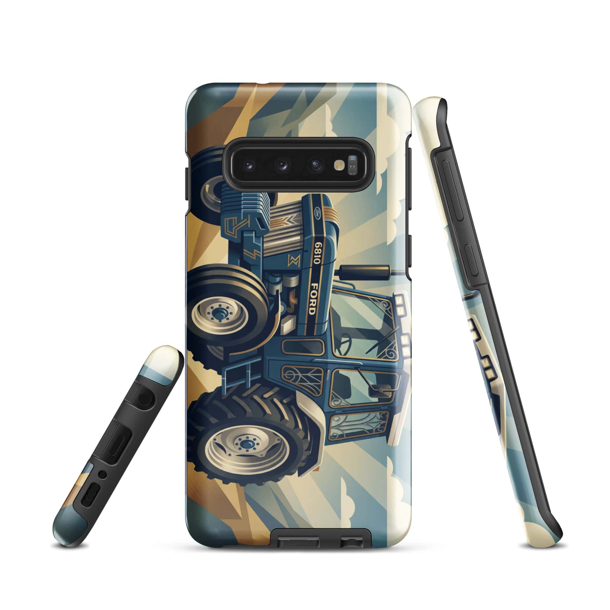 The Tractor Mugs Store Samsung Galaxy S10 Ford 6810 2WD | Art Deco Tough case for Samsung® Quality Farmers Merch