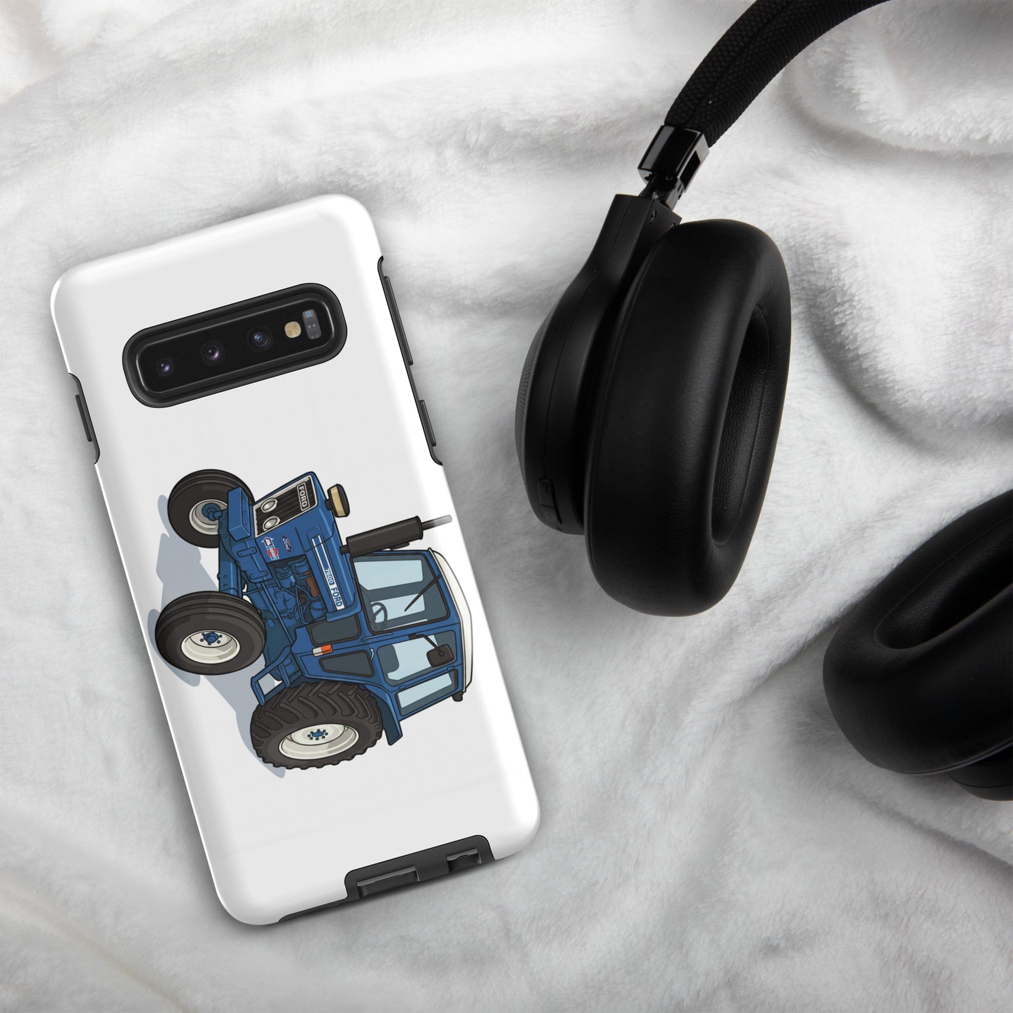 The Tractor Mugs Store Samsung Galaxy S10 Ford 7600 | Tough case for Samsung® Quality Farmers Merch