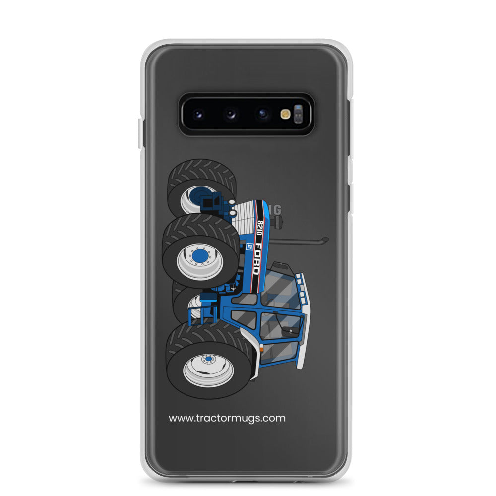 The Tractor Mugs Store Samsung Galaxy S10 Ford 8210 4WD | Clear Case for Samsung® Quality Farmers Merch