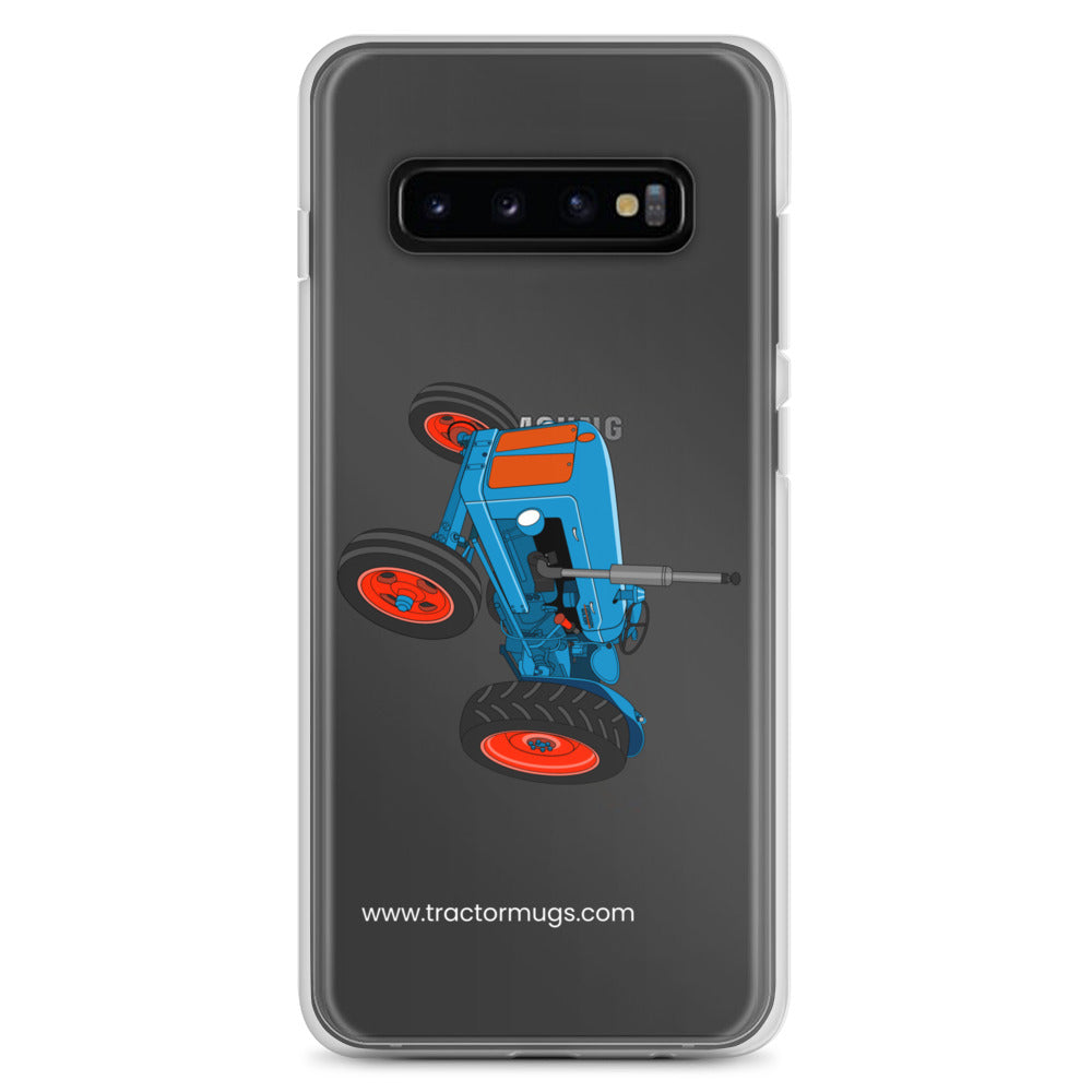 The Tractor Mugs Store Samsung Galaxy S10+ Fordson Super Dexta | Clear Case for Samsung® Quality Farmers Merch