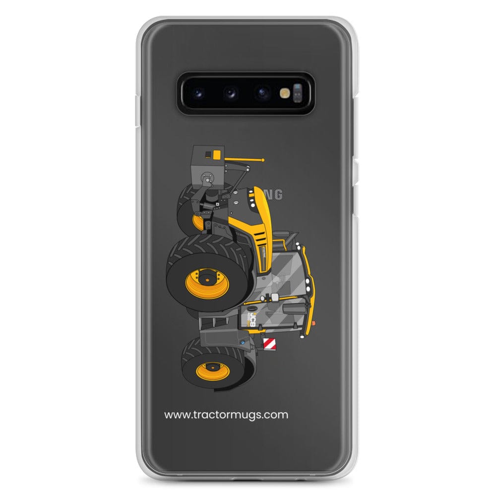 The Tractor Mugs Store Samsung Galaxy S10+ JCB Fastrac 4220 Icon | Clear Case for Samsung® Quality Farmers Merch