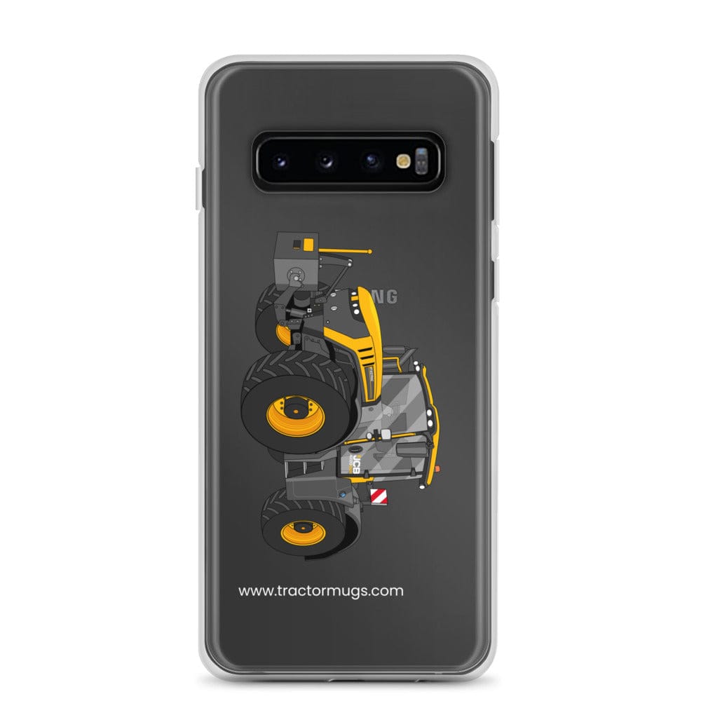 The Tractor Mugs Store Samsung Galaxy S10 JCB Fastrac 4220 Icon | Clear Case for Samsung® Quality Farmers Merch