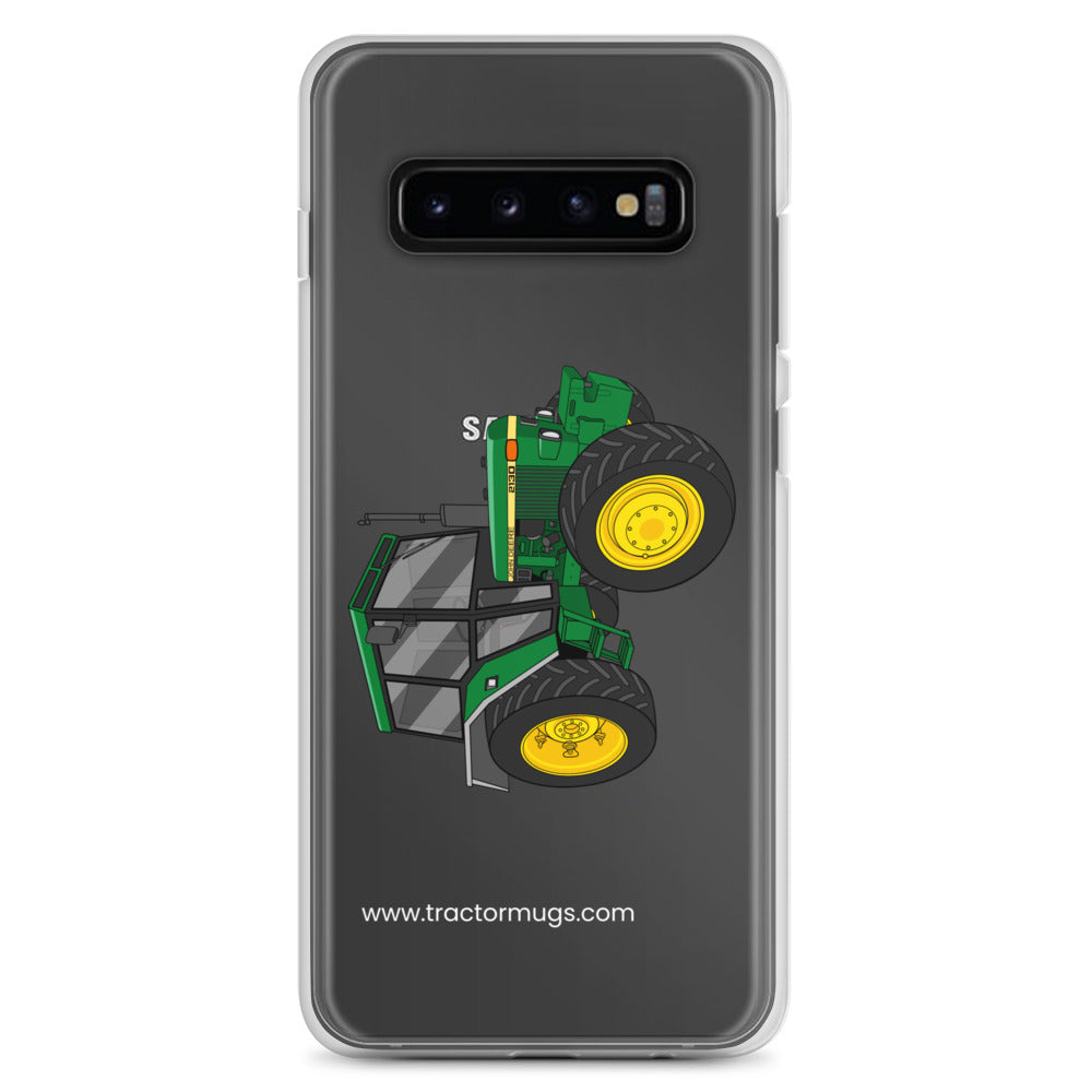 The Tractor Mugs Store Samsung Galaxy S10+ John Deere 2130 | Clear Case for Samsung® Quality Farmers Merch