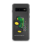 The Tractor Mugs Store Samsung Galaxy S10 John Deere 4240  |  Clear Case for Samsung® Quality Farmers Merch