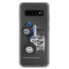 The Tractor Mugs Store Samsung Galaxy S10+ Jubilee Edition Silver Tractor | Clear Case for Samsung® Quality Farmers Merch