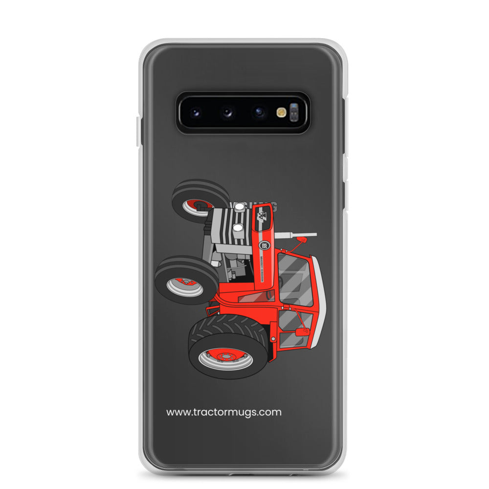 The Tractor Mugs Store Samsung Galaxy S10 Massey Ferguson 165 | Clear Case for Samsung® Quality Farmers Merch