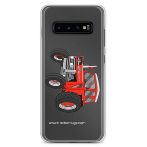 The Tractor Mugs Store Samsung Galaxy S10+ Massey Ferguson 165 | Clear Case for Samsung® Quality Farmers Merch