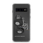 The Tractor Mugs Store Samsung Galaxy S10 Massey Ferguson 7726S Black Beauty | Clear Case for Samsung® Quality Farmers Merch