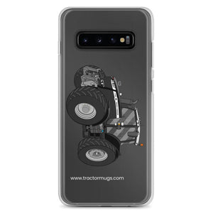 The Tractor Mugs Store Samsung Galaxy S10+ Massey Ferguson 7726S Black Beauty | Clear Case for Samsung® Quality Farmers Merch
