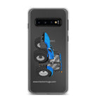 The Tractor Mugs Store Samsung Galaxy S10 New Holland T6 180 Methane | Clear Case for Samsung® Quality Farmers Merch