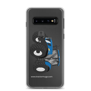 The Tractor Mugs Store Samsung Galaxy S10 New Holland The 7040-1 | Clear Case for Samsung® Quality Farmers Merch