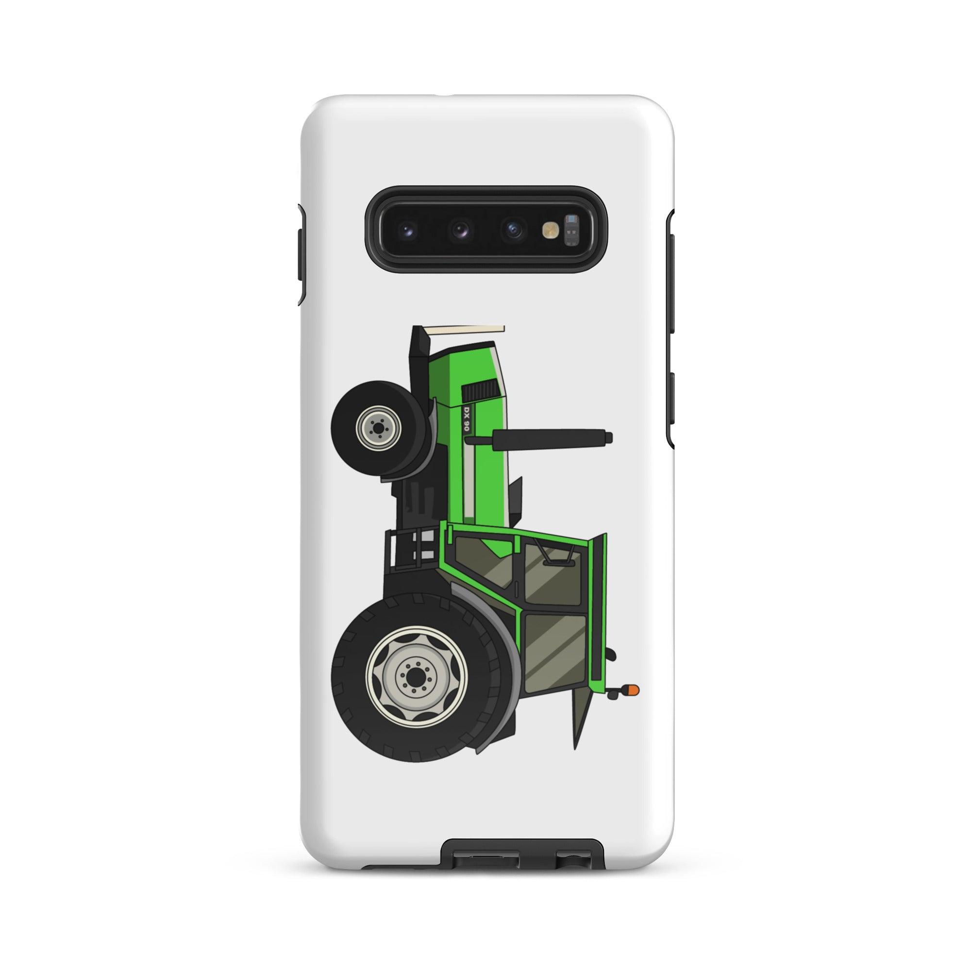 The Tractor Mugs Store Samsung Galaxy S10 Plus Deutz DX 90 | Tough case for Samsung® Quality Farmers Merch