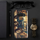 The Tractor Mugs Store Samsung Galaxy S10 Plus Ford 5000 | Art Deco Tough case for Samsung® Quality Farmers Merch