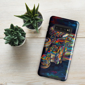 The Tractor Mugs Store Samsung Galaxy S10 Plus Ford 6810 2WD | Splash Art Tough case for Samsung® Quality Farmers Merch