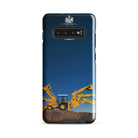 The Tractor Mugs Store Samsung Galaxy S10 Plus JCB 3CX Sitemaster Advert (1988) | Tough case for Samsung® Quality Farmers Merch