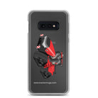 The Tractor Mugs Store Samsung Galaxy S10e Case IH Quadtrac 715 | Clear Case for Samsung® Quality Farmers Merch