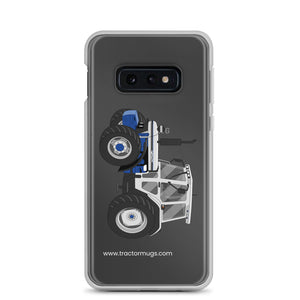 The Tractor Mugs Store Samsung Galaxy S10e Ford 7810 Jubilee Edition SilverTractor | Clear Case for Samsung® Quality Farmers Merch