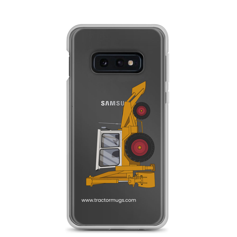 The Tractor Mugs Store Samsung Galaxy S10e JCB 3C (1975) | Clear Case for Samsung® Quality Farmers Merch