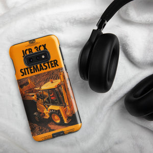 The Tractor Mugs Store Samsung Galaxy S10e JCB 3CX Sitemaster Brochure | Tough case for Samsung® Quality Farmers Merch