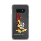 The Tractor Mugs Store Samsung Galaxy S10e JCB 3D (1975) | Clear Case for Samsung® Quality Farmers Merch