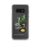The Tractor Mugs Store Samsung Galaxy S10e John Deere 6210 R | Clear Case for Samsung® Quality Farmers Merch