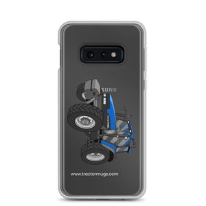 The Tractor Mugs Store Samsung Galaxy S10e New Holland TM 150 Super Steer | Clear Case for Samsung® Quality Farmers Merch