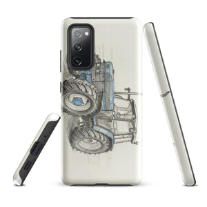 The Tractor Mugs Store Samsung Galaxy S20 FE Ford 8340 Pencil Sketch | Tough case for Samsung® Quality Farmers Merch