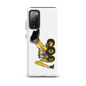 The Tractor Mugs Store Samsung Galaxy S20 FE JCB 5CX Backhoe | Tough case for Samsung® Quality Farmers Merch