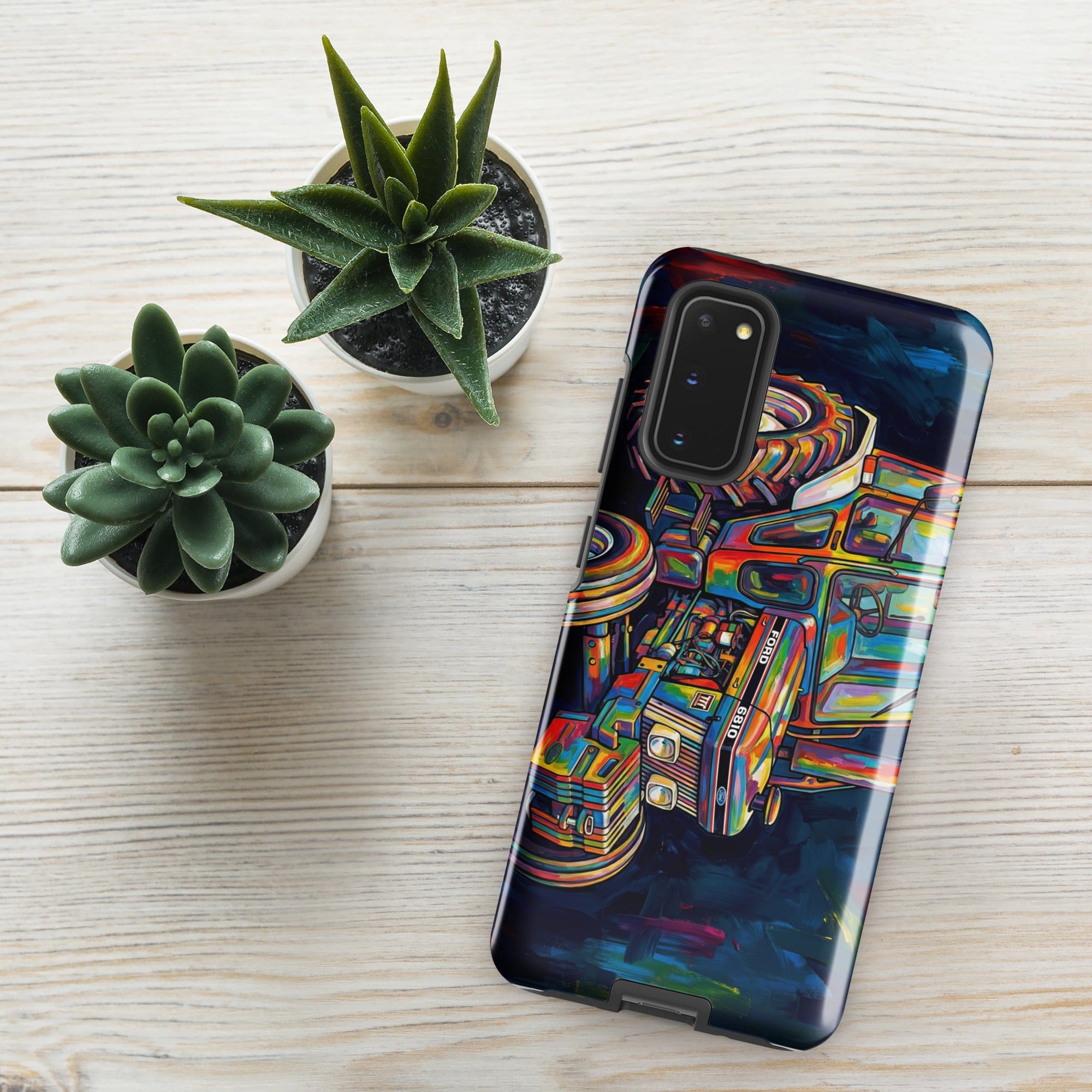 The Tractor Mugs Store Samsung Galaxy S20 Ford 6810 2WD | Splash Art Tough case for Samsung® Quality Farmers Merch