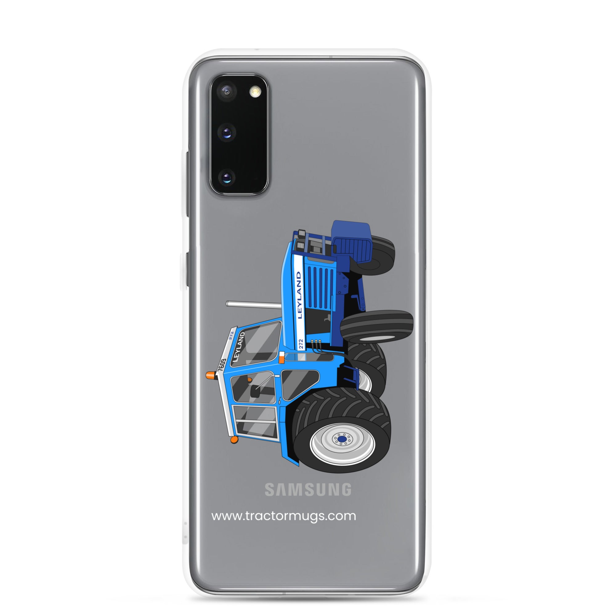 The Tractor Mugs Store Samsung Galaxy S20 Leyland 272 | Clear Case for Samsung® Quality Farmers Merch