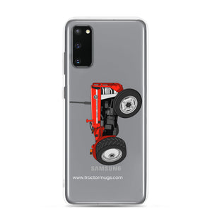 The Tractor Mugs Store Samsung Galaxy S20 Massey Ferguson 135  |  Clear Case for Samsung® Quality Farmers Merch
