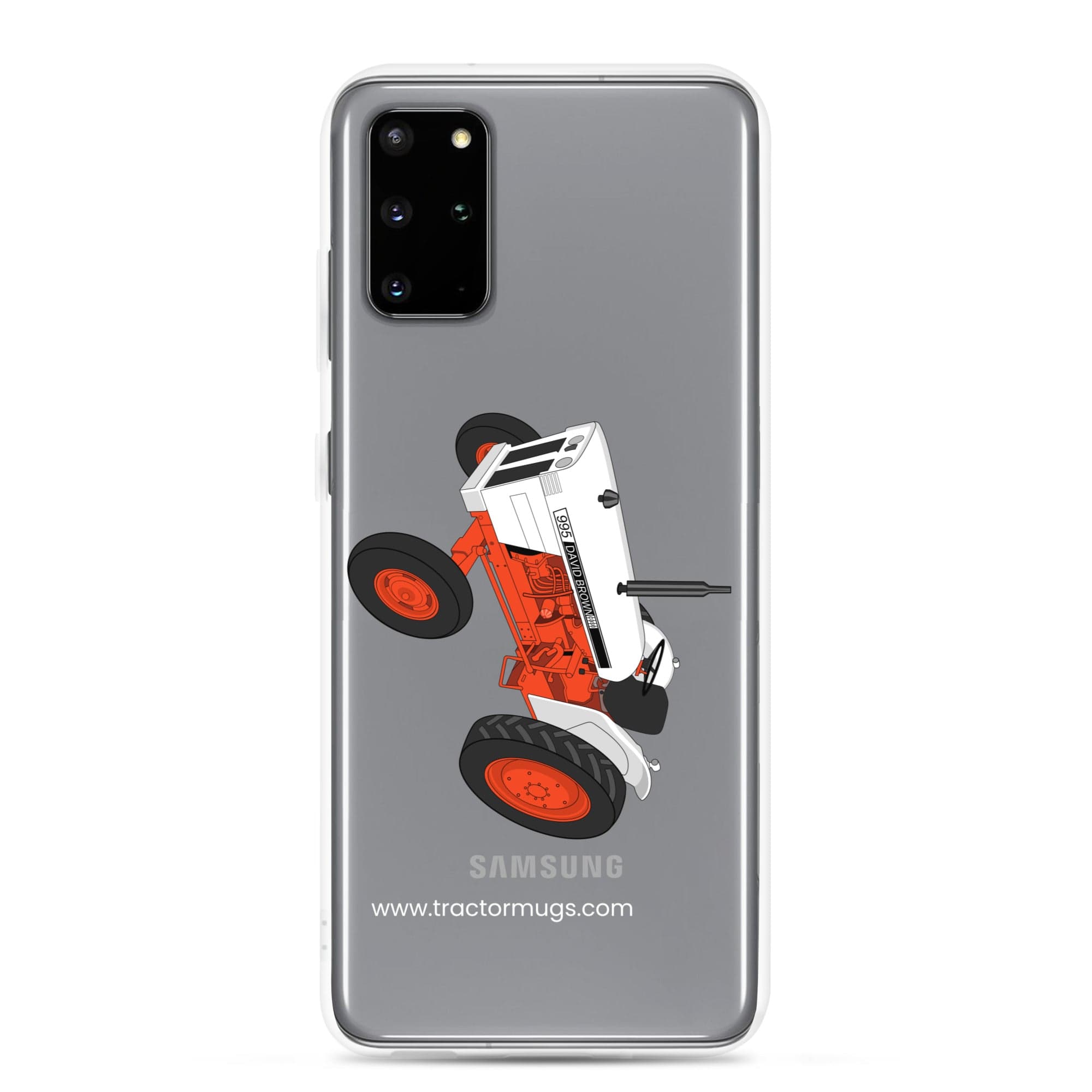 The Tractor Mugs Store Samsung Galaxy S20 Plus Case David Brown 995 (1973) | Clear Case for Samsung® Quality Farmers Merch