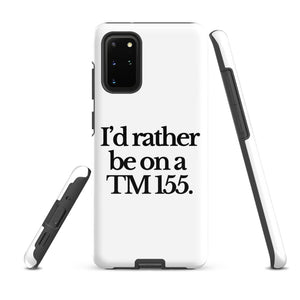 The Tractor Mugs Store Samsung Galaxy S20 Plus I'D RATHER BE ON A TM 155 | Tough case for Samsung® Quality Farmers Merch