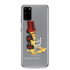 The Tractor Mugs Store Samsung Galaxy S20 Plus JCB 3D (1975) | Clear Case for Samsung® Quality Farmers Merch