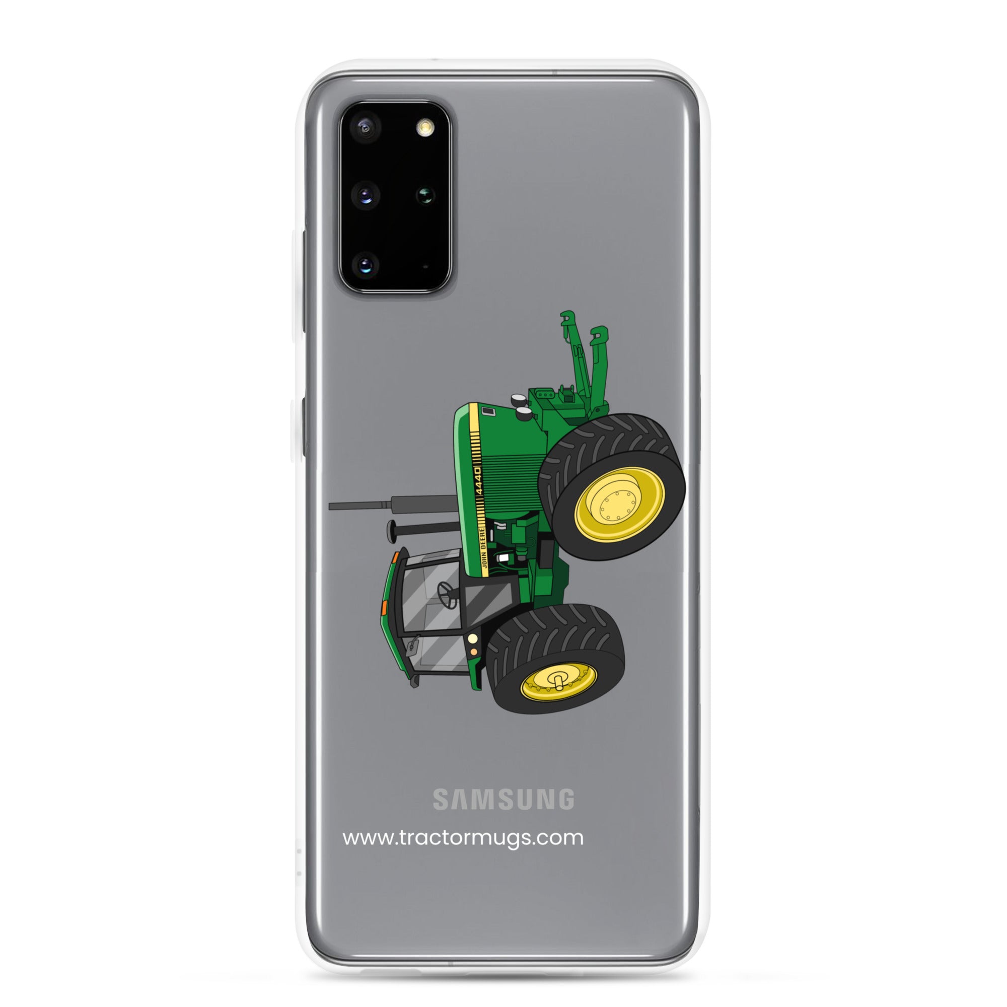 The Tractor Mugs Store Samsung Galaxy S20 Plus John Deere 4440 4WD  |  Clear Case for Samsung® Quality Farmers Merch