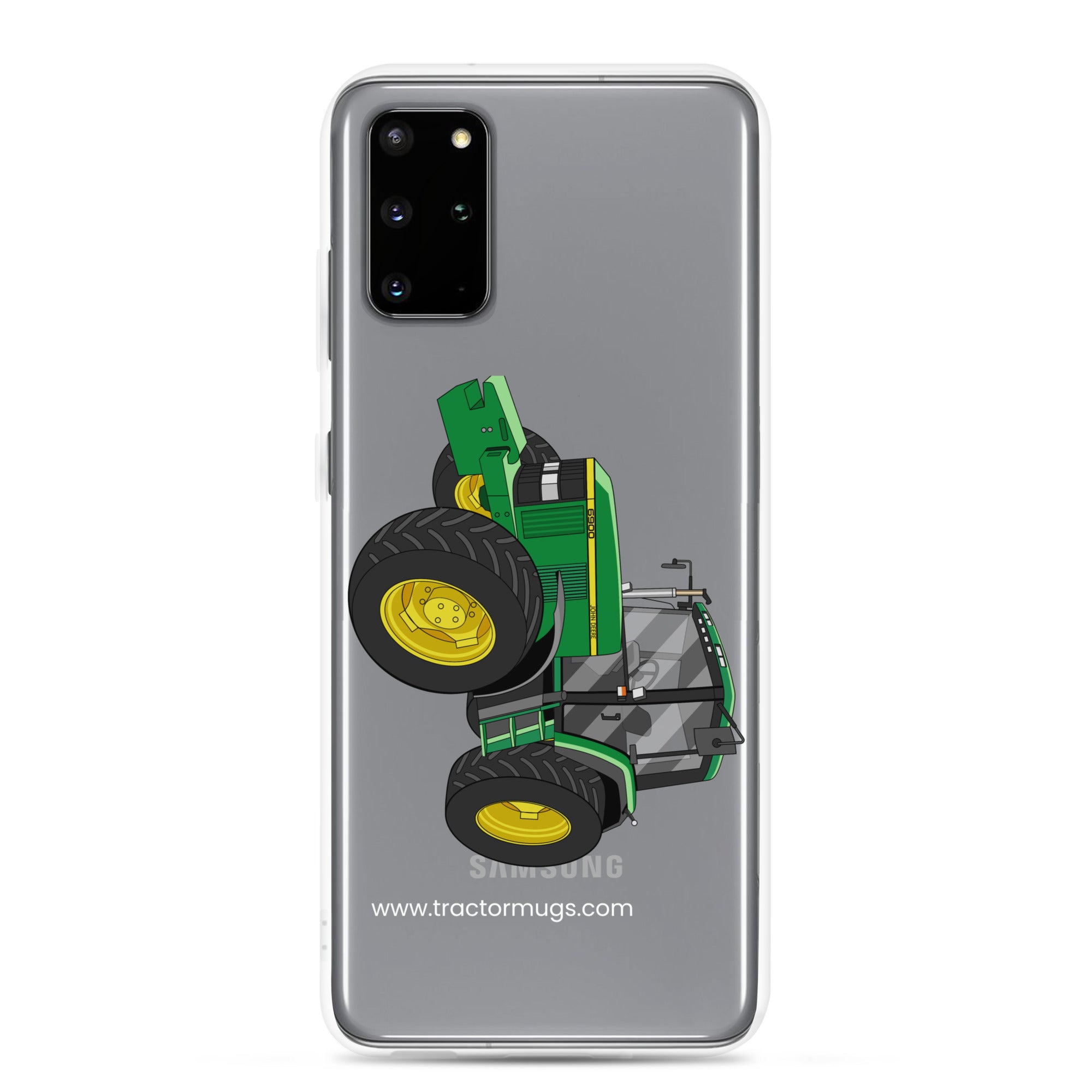 The Tractor Mugs Store Samsung Galaxy S20 Plus John Deere 6900  | Clear Case for Samsung® Quality Farmers Merch