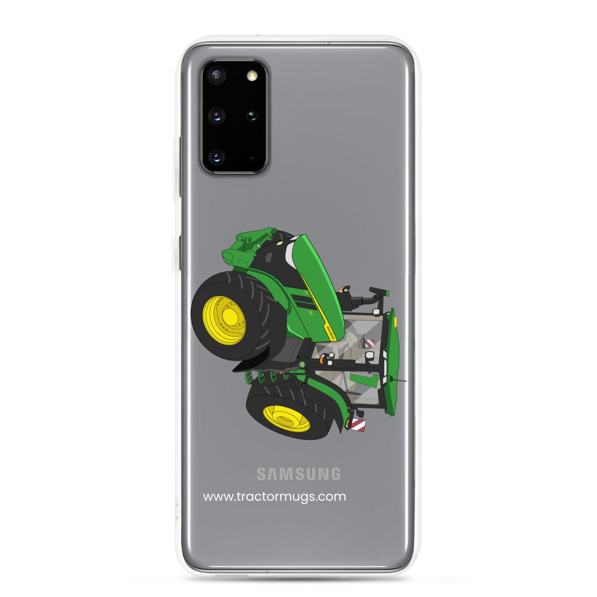 The Tractor Mugs Store Samsung Galaxy S20 Plus John Deere 7R 350 auto power | Clear Case for Samsung® Quality Farmers Merch