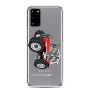 The Tractor Mugs Store Samsung Galaxy S20 Plus Massey Ferguson 3085 | Clear Case for Samsung® Quality Farmers Merch