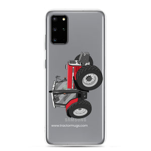 The Tractor Mugs Store Samsung Galaxy S20 Plus Massey Ferguson 6180 | Clear Case for Samsung® Quality Farmers Merch