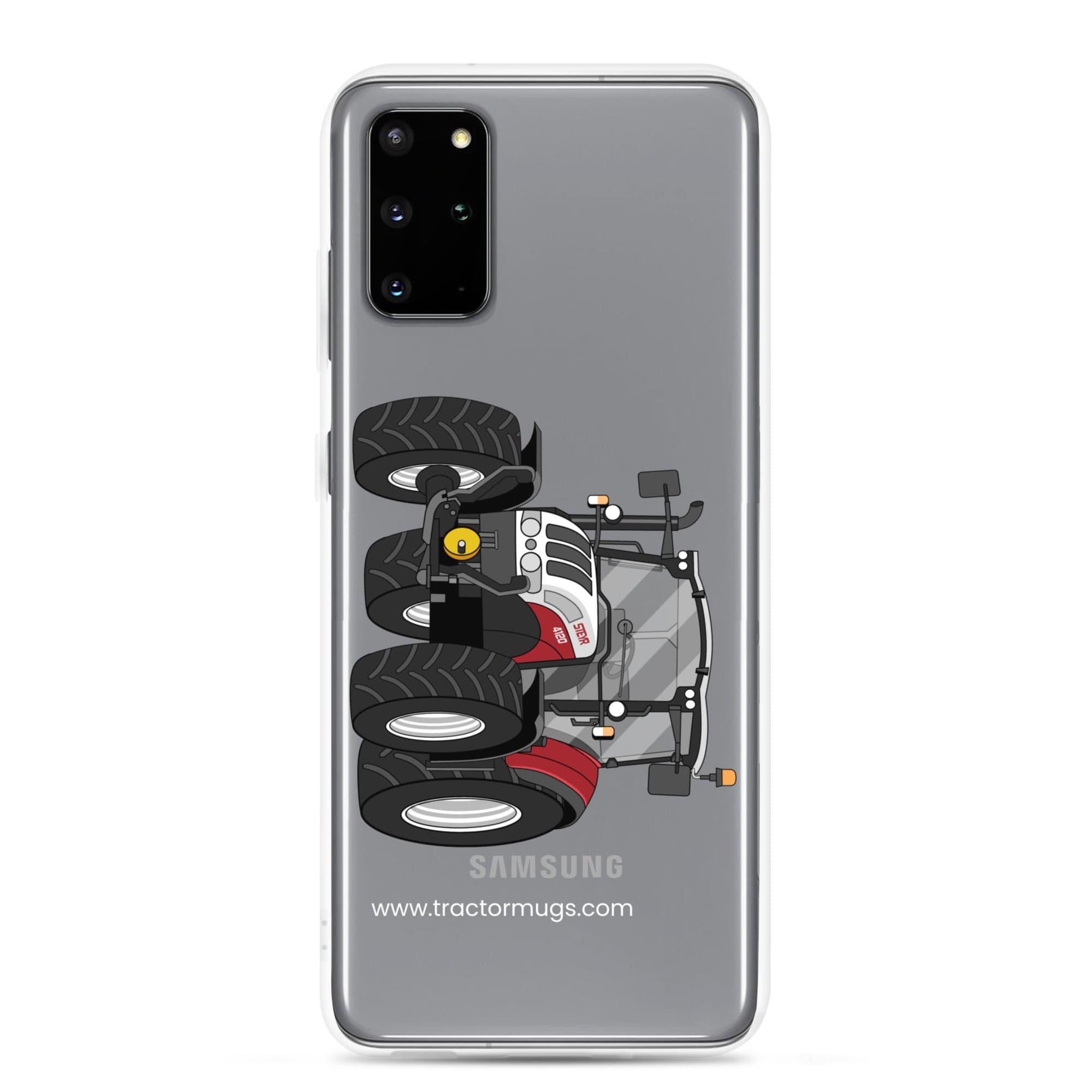 The Tractor Mugs Store Samsung Galaxy S20 Plus Steyr 4120 Plus | Clear Case for Samsung® Quality Farmers Merch