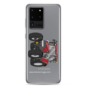 The Tractor Mugs Store Samsung Galaxy S20 Ultra Case IH Maxxum 145 | Clear Case for Samsung® Quality Farmers Merch